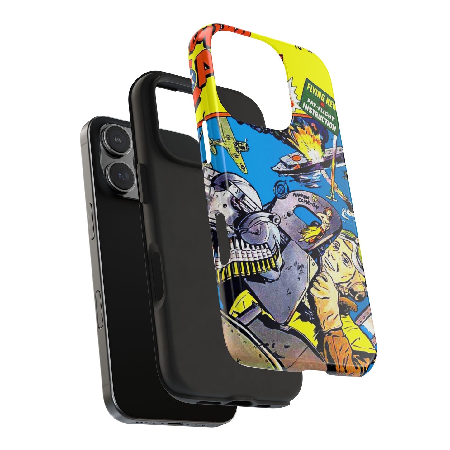 Vintage Comic Art Tough Phone Cases