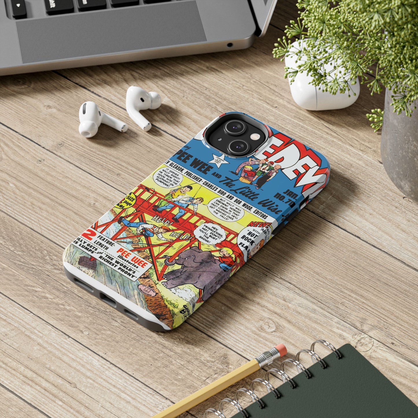 Vintage Comic Book Inspired Phone Case