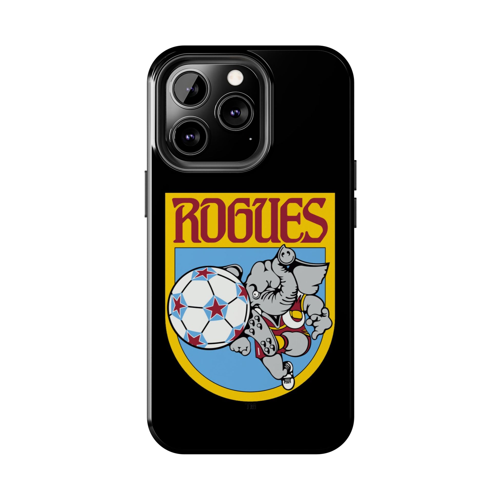 Memphis Rogues Vintage Soccer Team Logo Tough Phone Case - Old School Male 