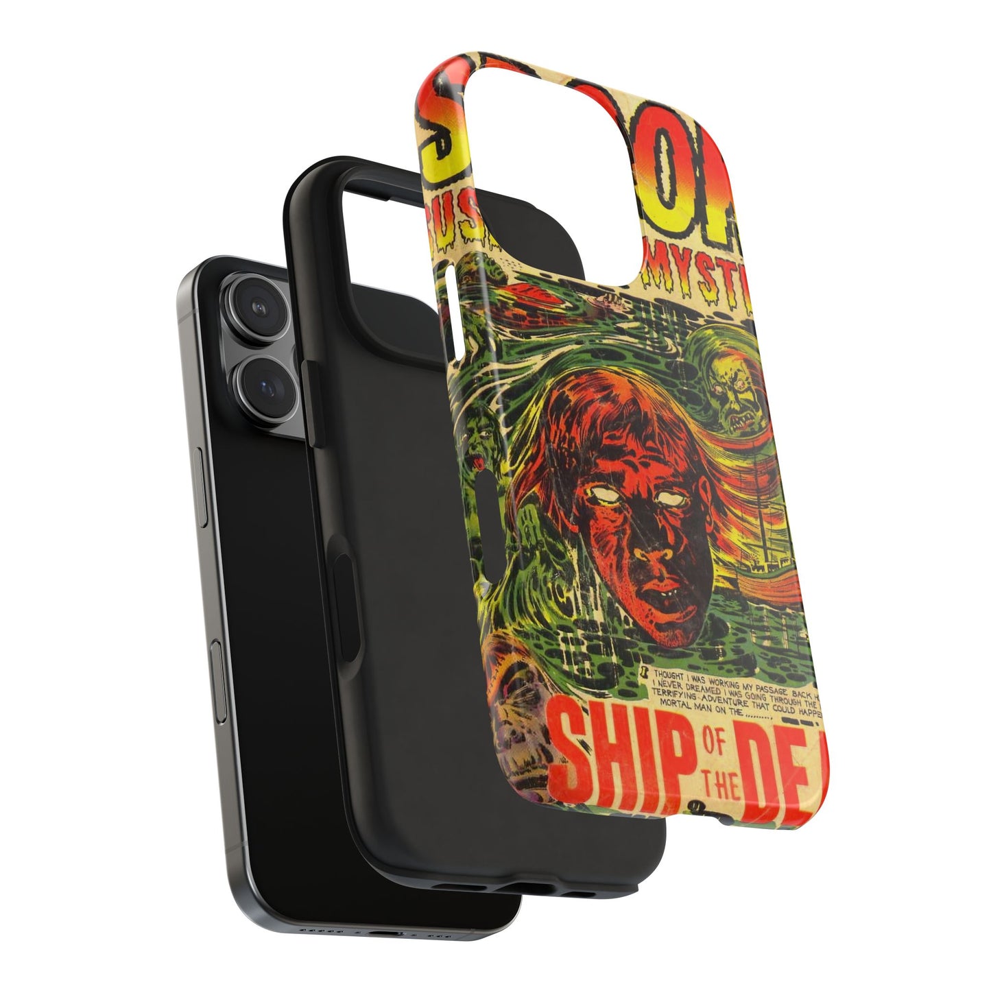 Vintage Horror Comic Phone Cover