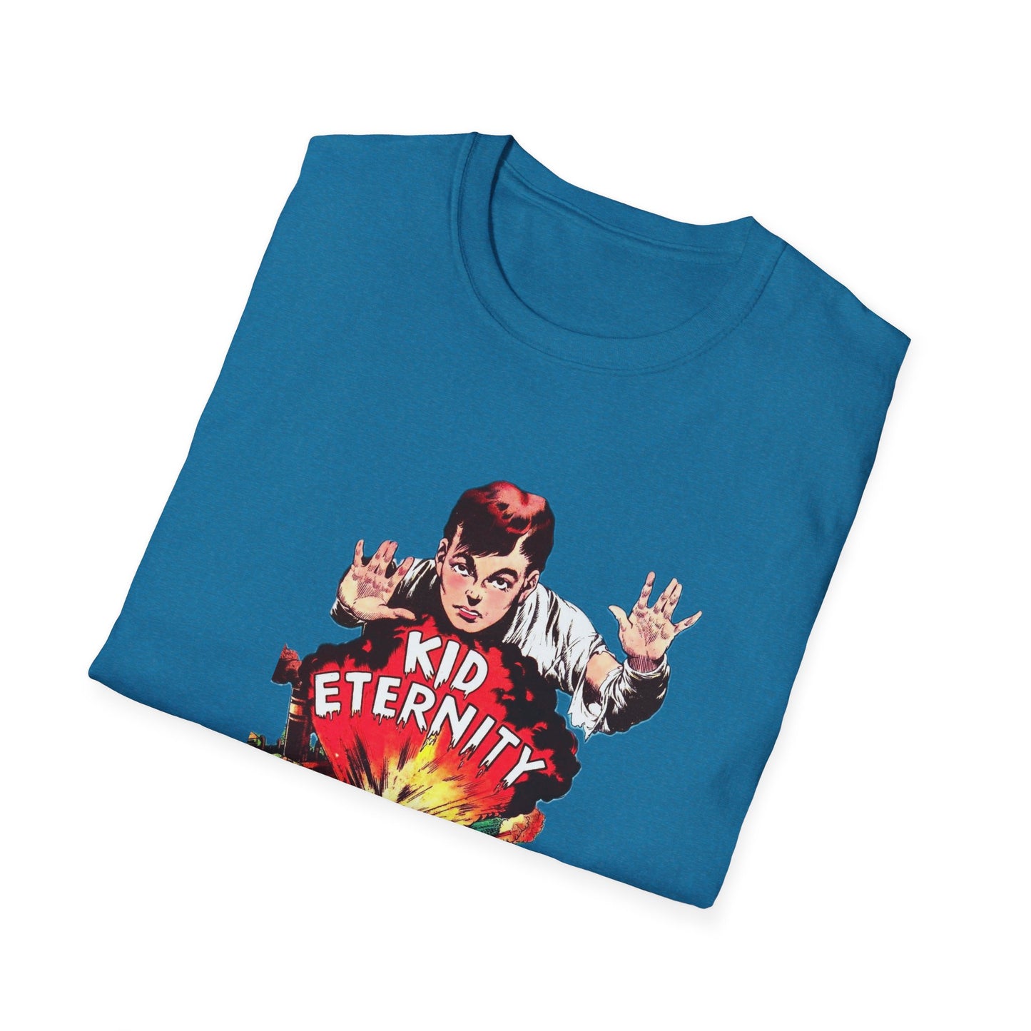 Vintage Kid Eternity Comic Unisex Softstyle Tee