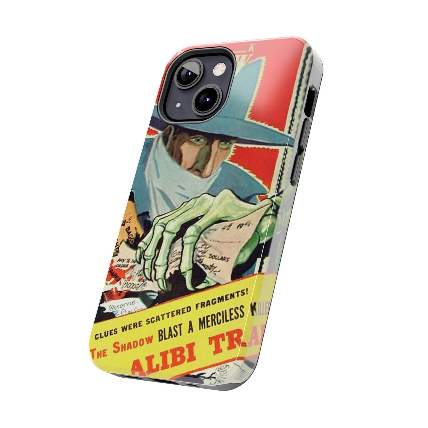 Vintage Comic Art Tough Phone Cases - Old School Male 