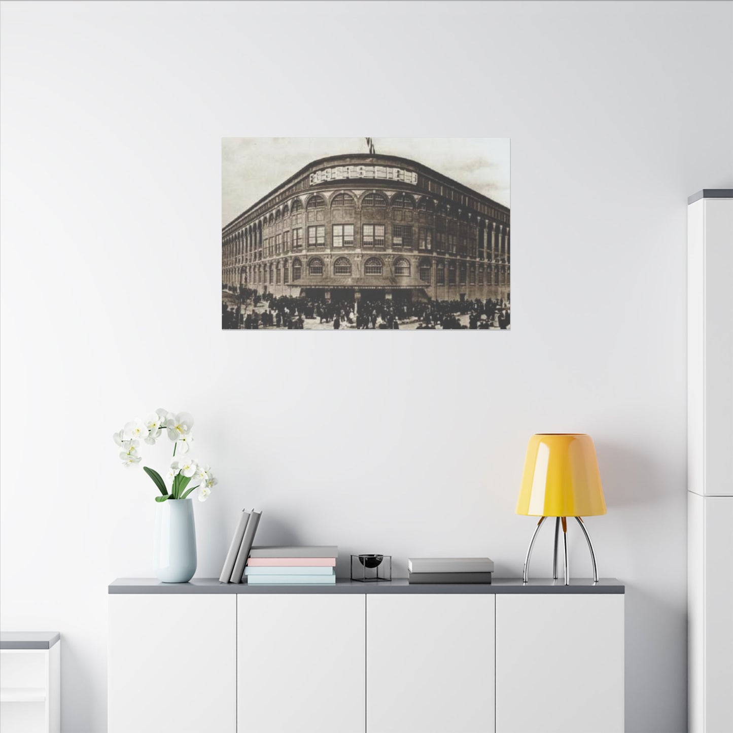 Nostalgic Ebbets Field Canvas Art Print