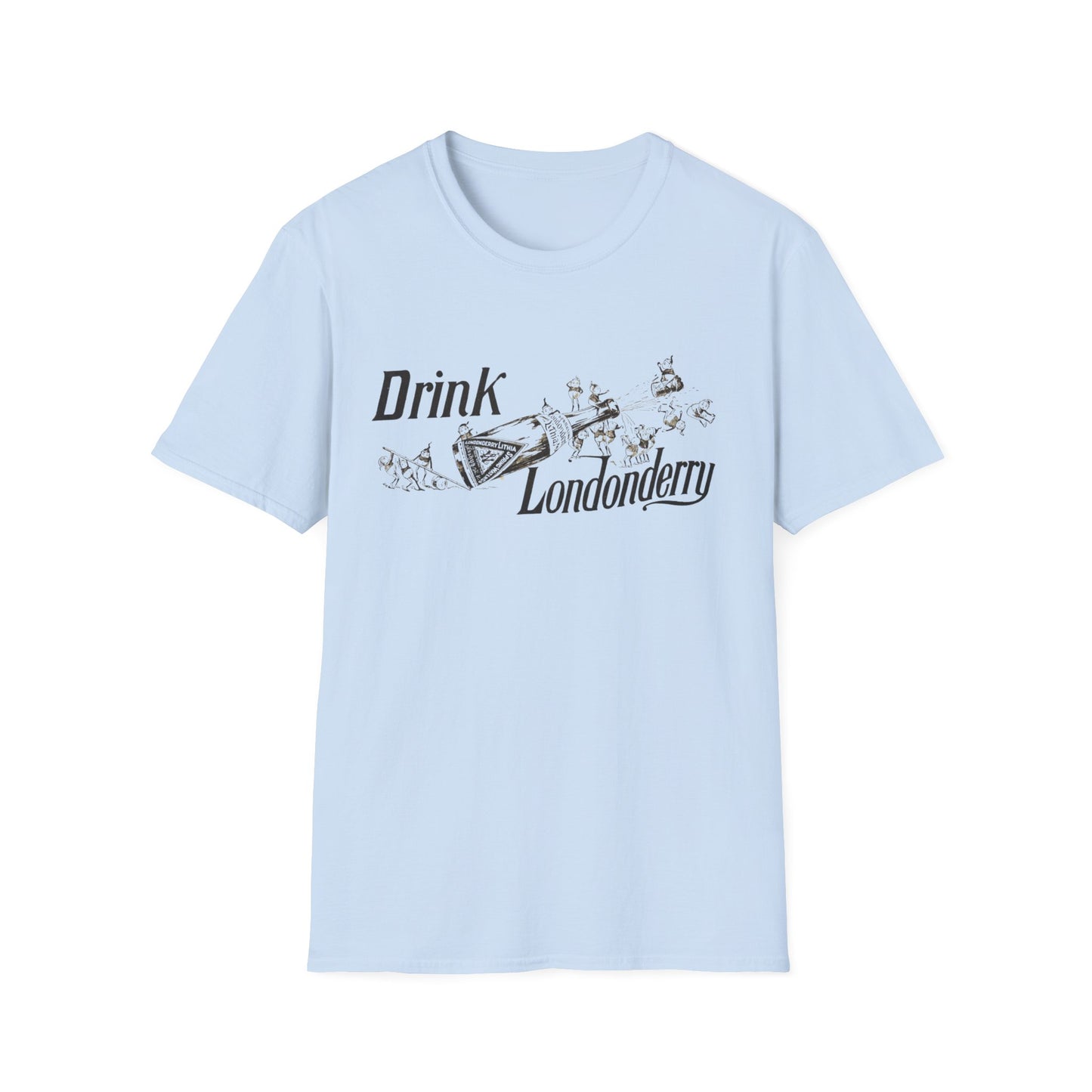 Vintage Londonberry Drink T-Shirt - Retro Unisex Tee in Soft, Ethically-Sourced Cotton