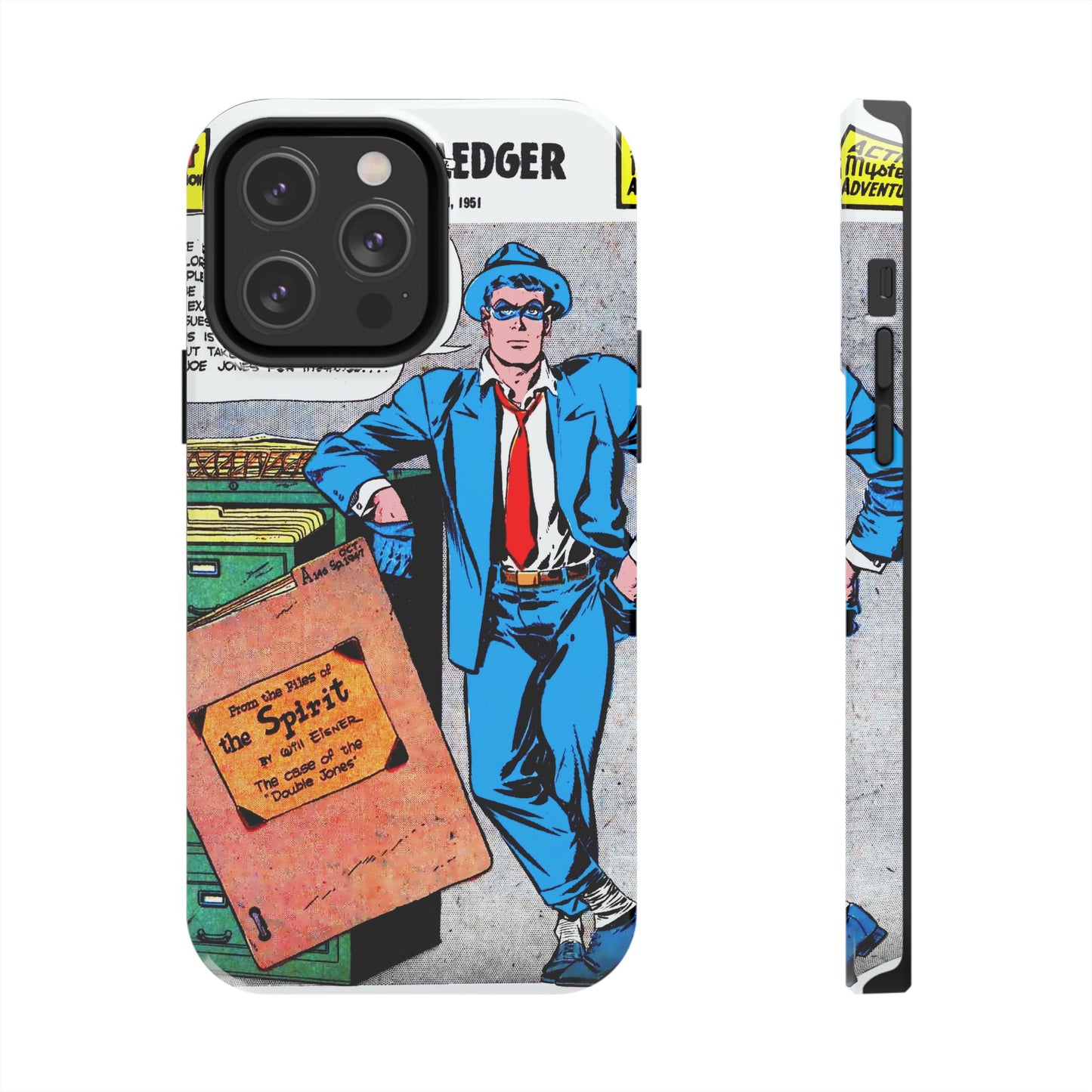 Vintage Spirit Comic Cover Durable Phone Cases - Old School Male 