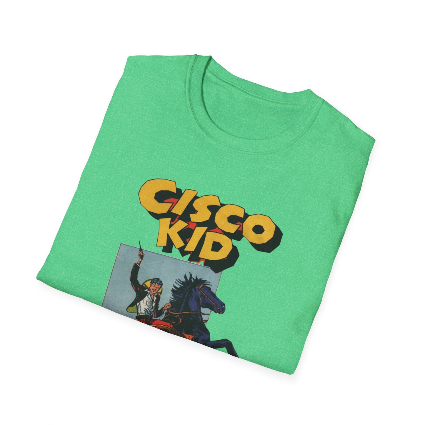 Retro Cisco Kid Comic Book T-Shirt - 100% Cotton, Classic Fit, Perfect for Comic Fans!