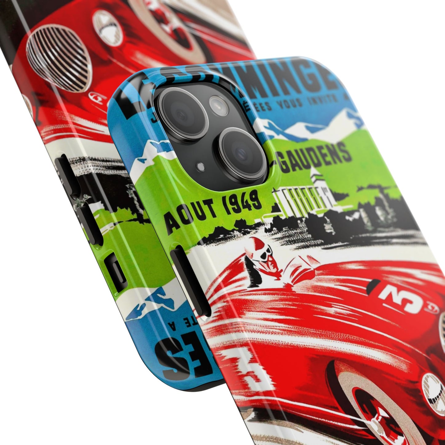 Vintage Racing Tough Phone Cases