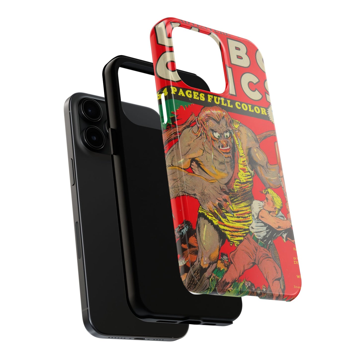 Vintage-Inspired Comic Book Tough Phone Cases