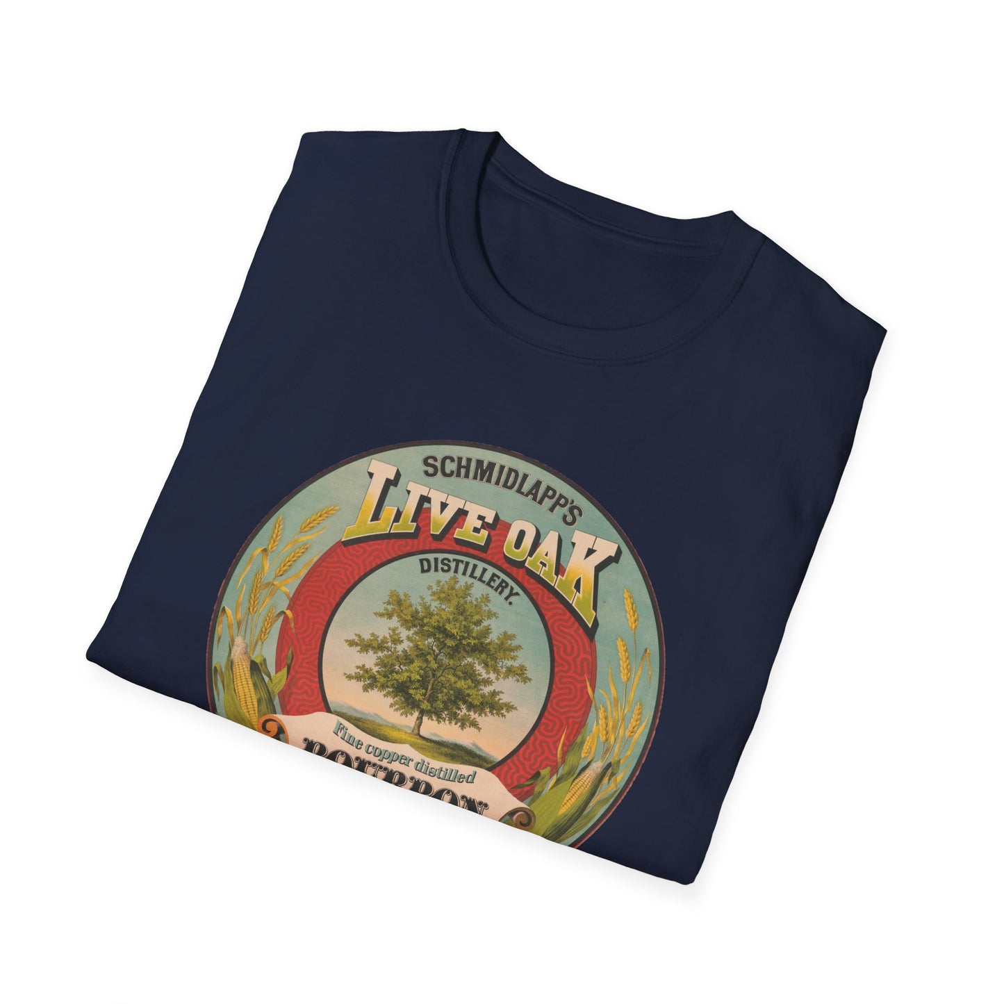 Vintage Live Oak Whiskey T-Shirt