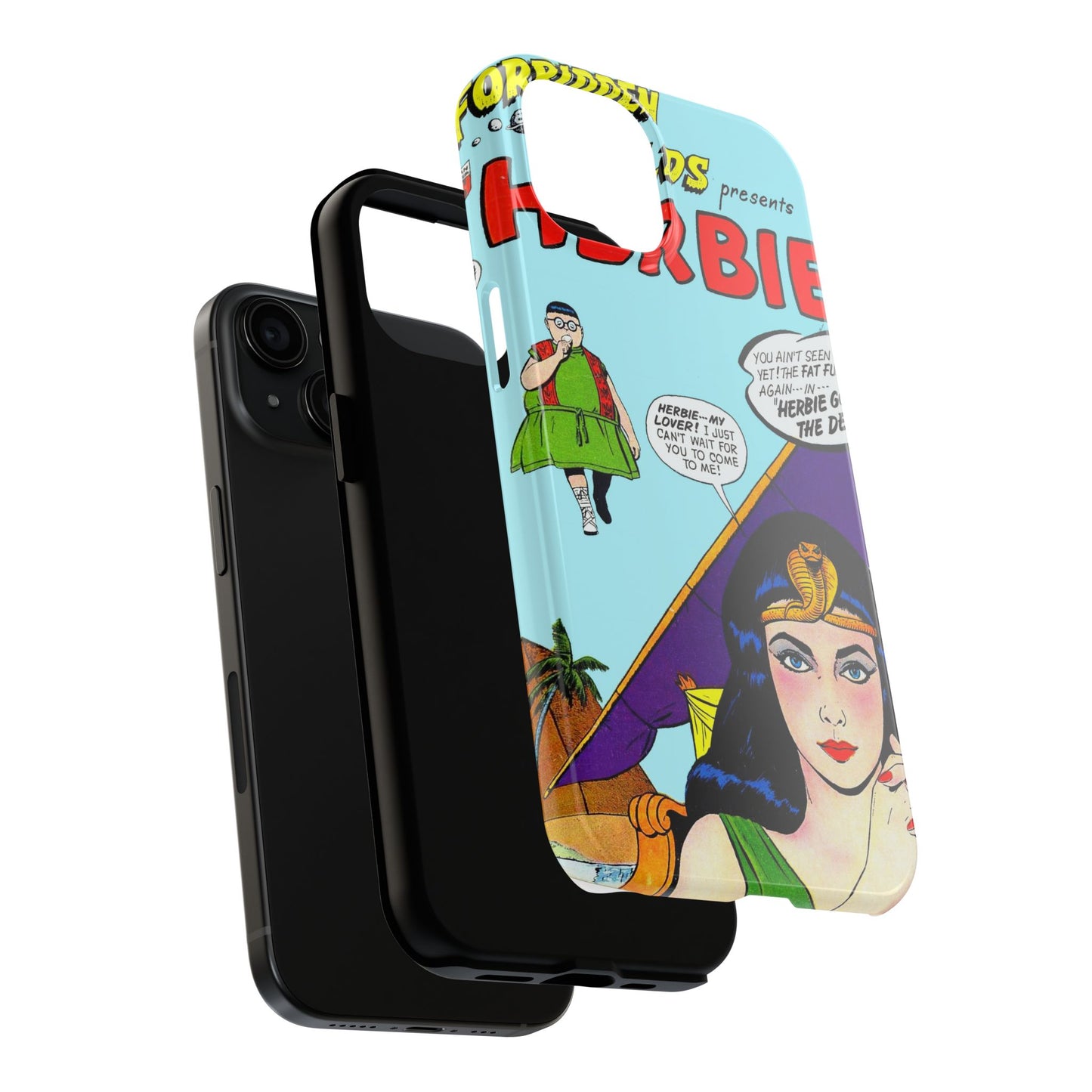 Vintage Forbidden Worlds Comic Art Phone Case