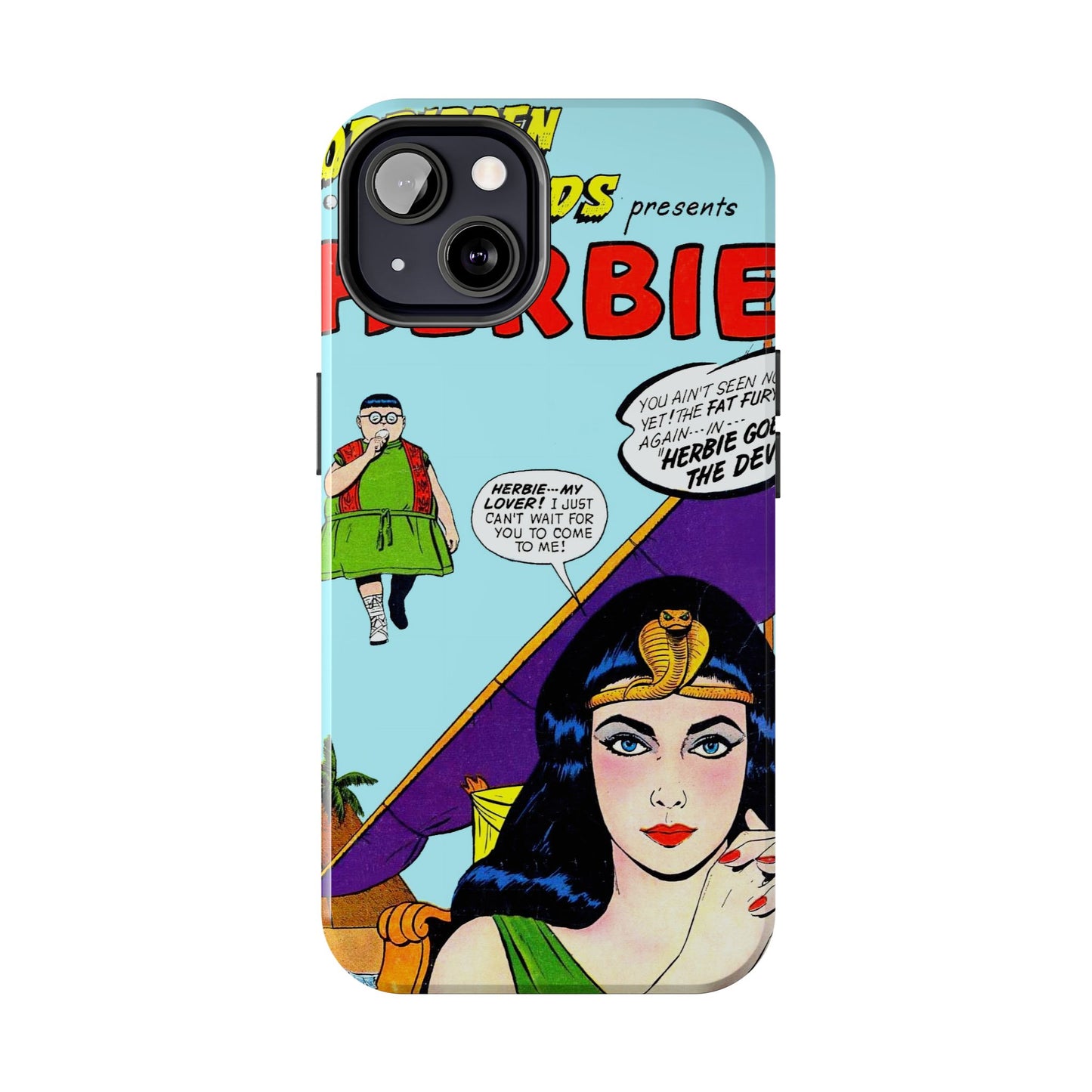 Vintage Forbidden Worlds Comic Art Phone Case - Old School Male 