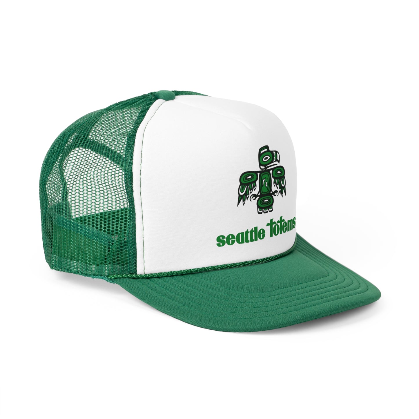 Seattle Totems of the WHL Trucker Cap - Old School Male 