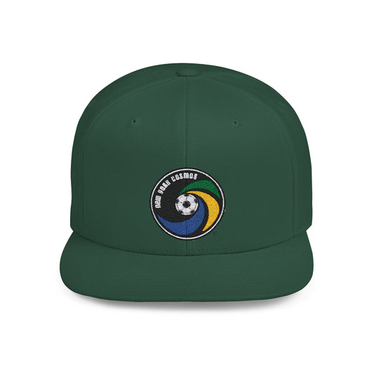 New York Cosmos Retro Soccer Team SnapBack Hat - Old School Male 