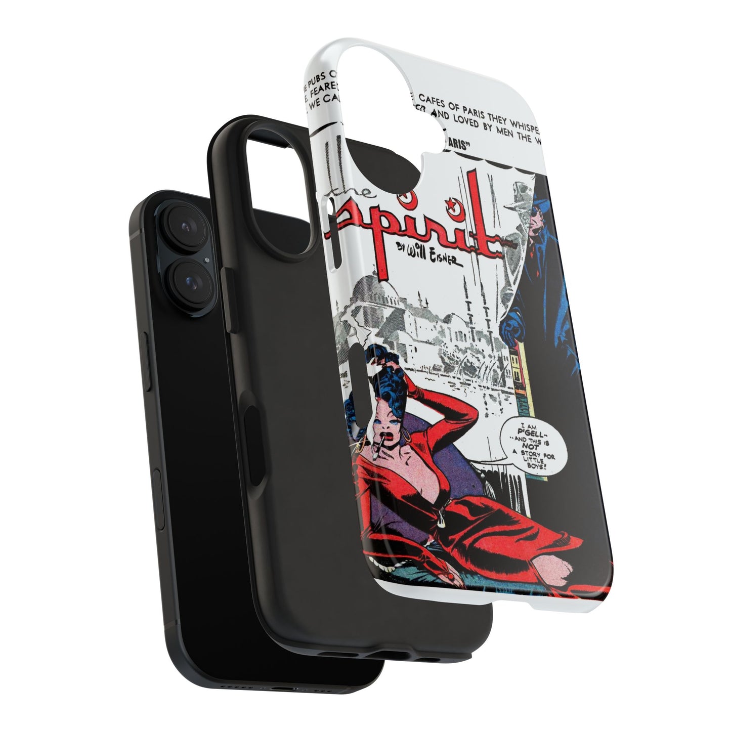 Vintage Spirit Comic Tough Phone Cases for Ultimate Protection