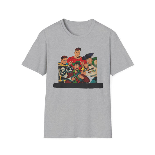 Vintage Comic Legends Graphic Tee - Old School Male 