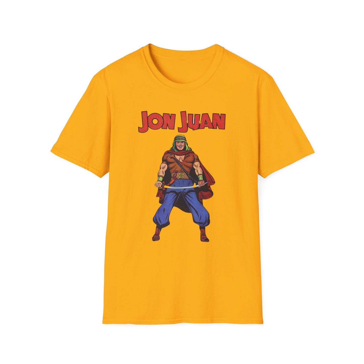 Vintage Jon Juan Comic Character T-Shirt - Soft Unisex Tee for Retro Style Enthusiasts