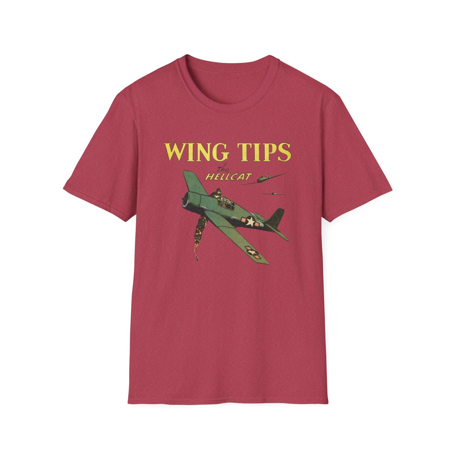 Vintage Aviation T-Shirt - Retro Hellcat Plane Design for Aviation Enthusiasts