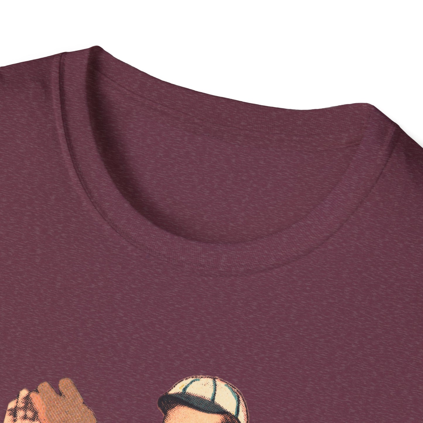 Retro Baseball Pitcher Graphic Tee