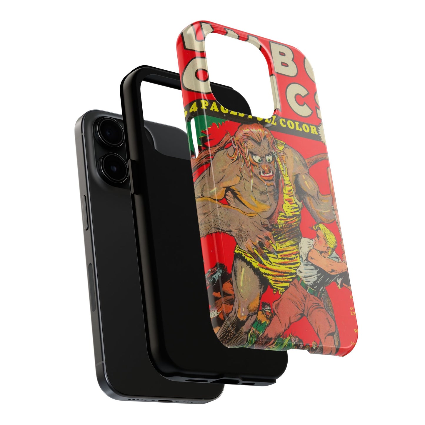 Vintage-Inspired Comic Book Tough Phone Cases