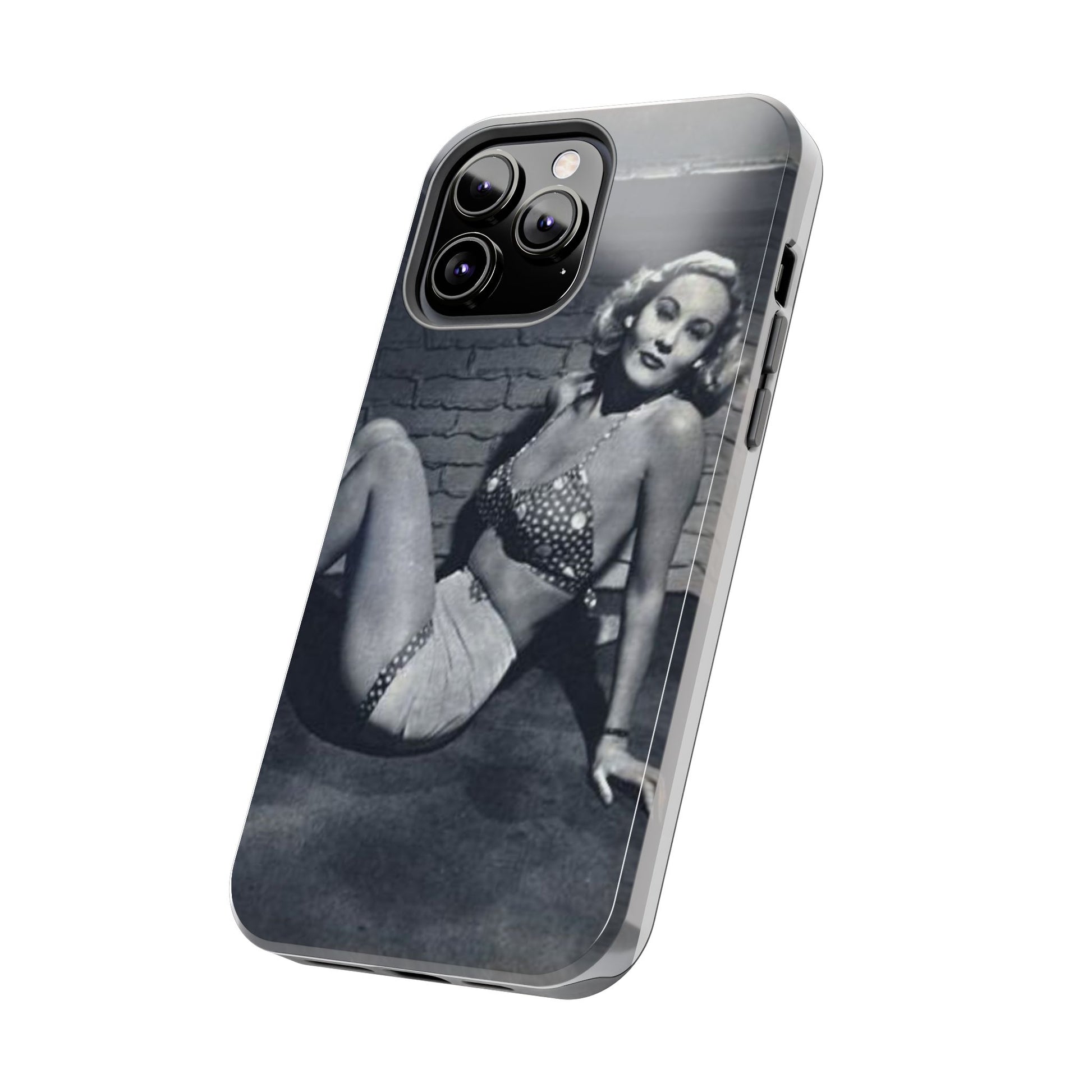 Retro Pinup Girl Tough Smartphone Cases - Old School Male 