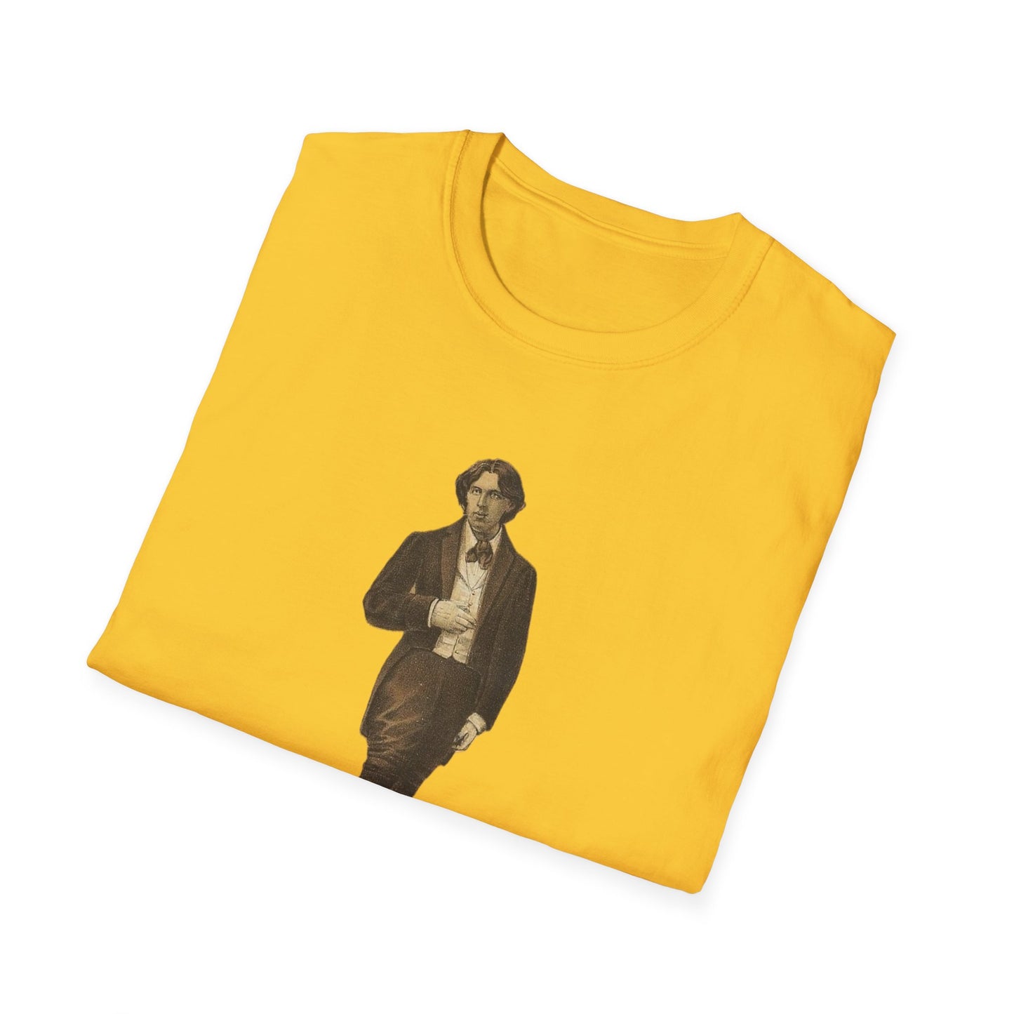 Classic Literary Icon T-Shirt - Old School Male 