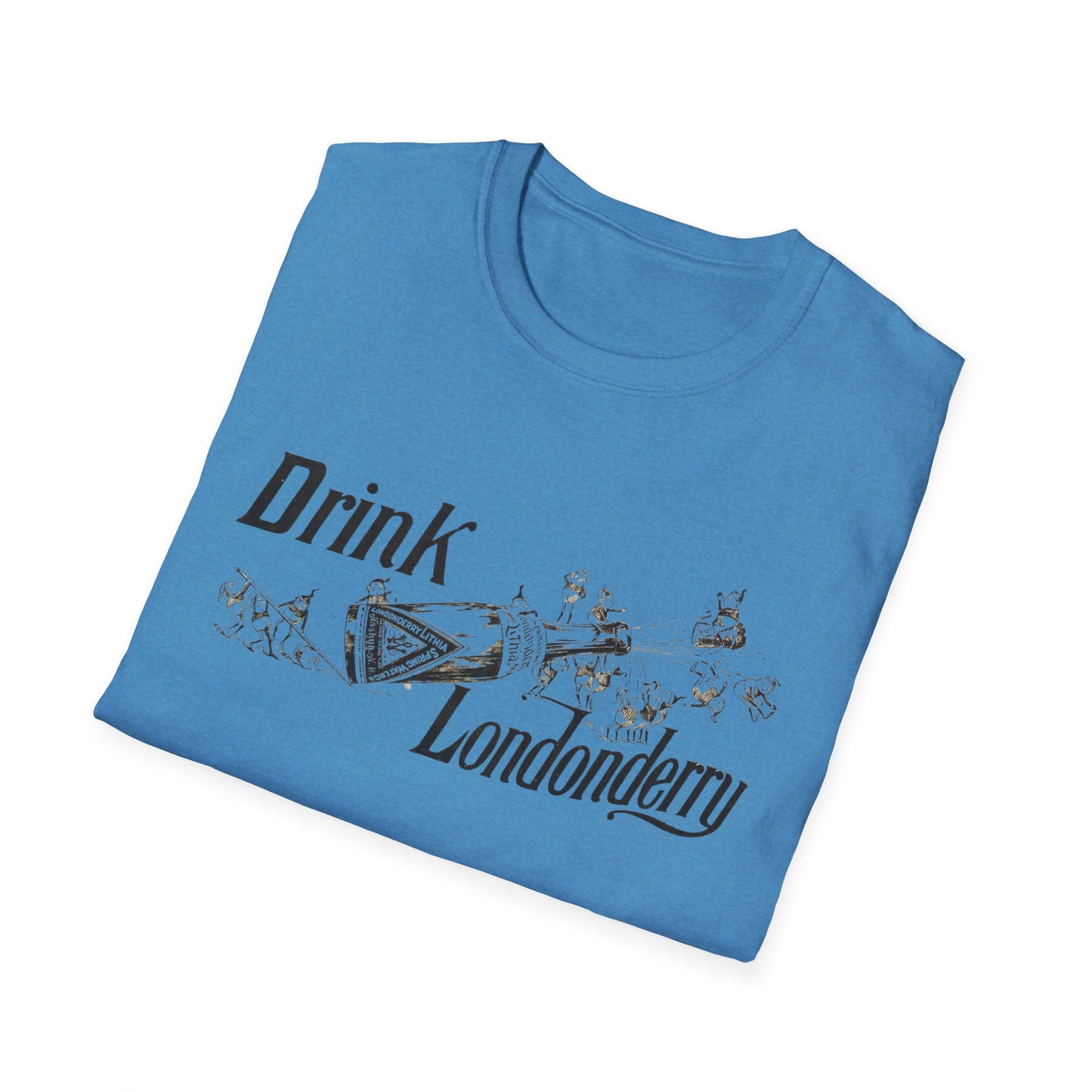 Vintage Londonberry Drink T-Shirt - Retro Unisex Tee in Soft, Ethically-Sourced Cotton