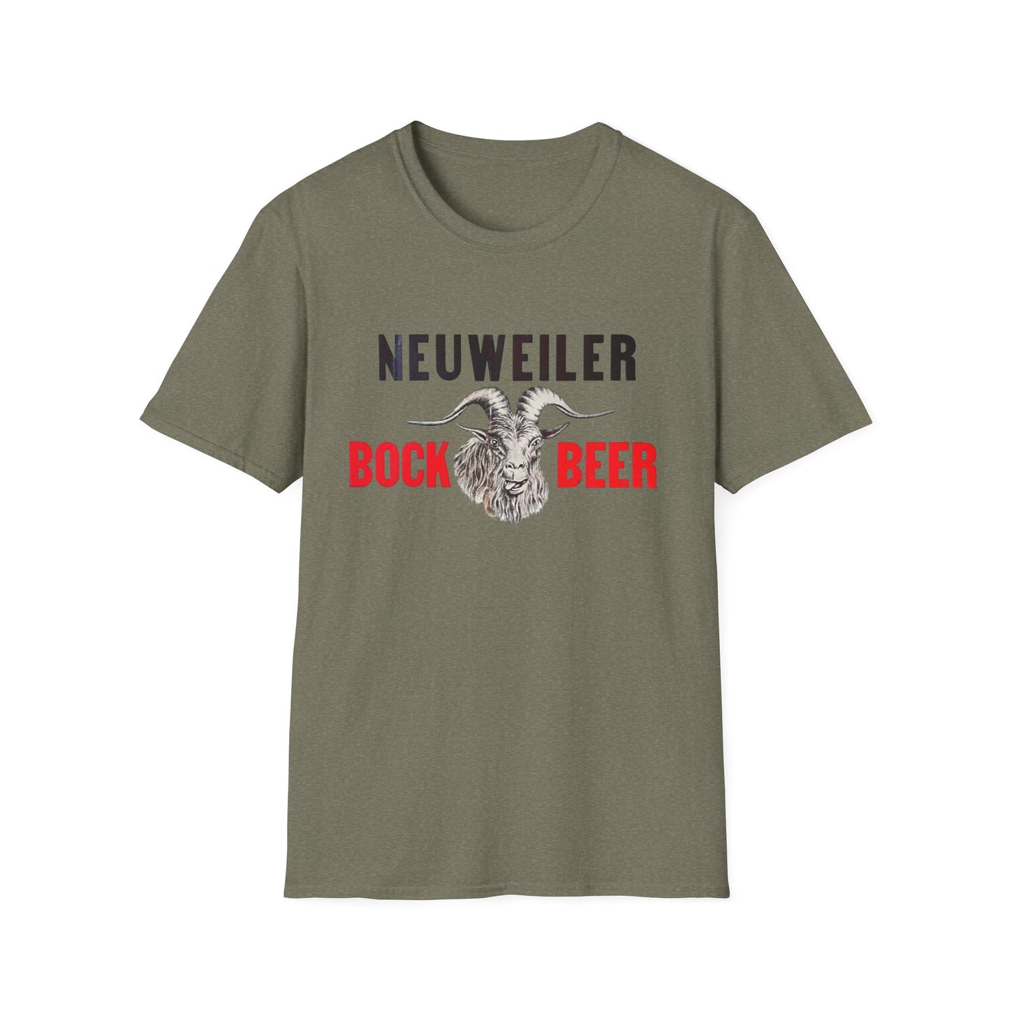 Neuweiler Bock Beer Softstyle Tee: Comfort, Cotton, and a Side of Chuckles!