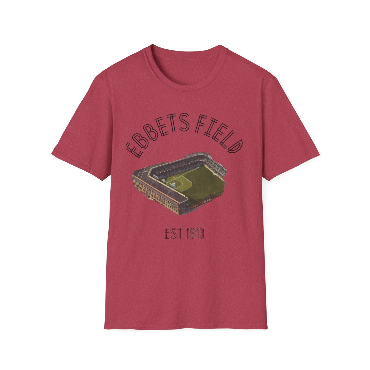 Classic Ebbets Field Retro Baseball Park Tee