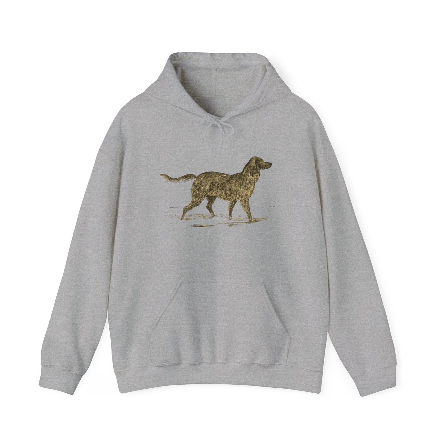 Cozy English Setter Hoodie for Dog Lovers - 50% Cotton, Adjustable Drawstring, Kangaroo Pocket