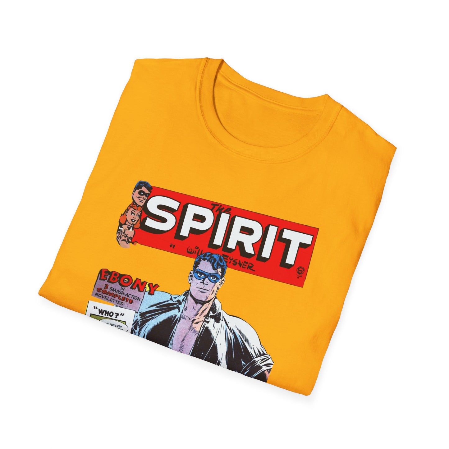 Vintage Comic Character T-Shirt - The Spirit Tee for Retro Fans and Collectors