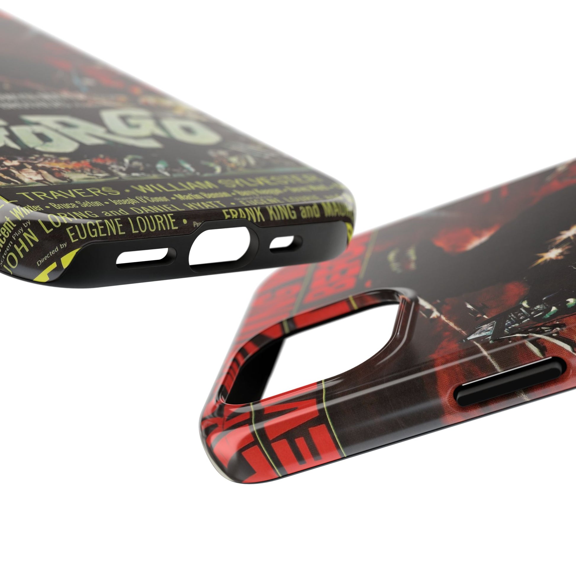 Vintage Gorgo Film Tough Phone Cases - Old School Male 