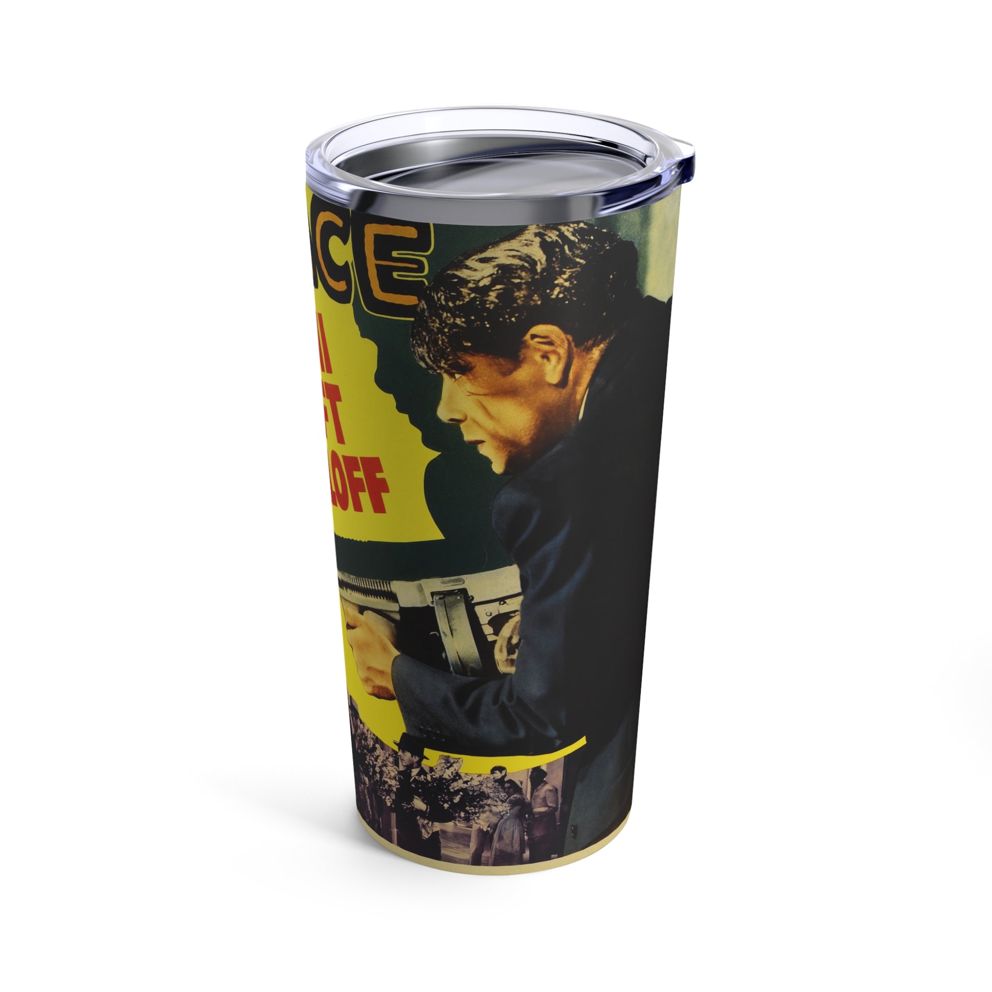 Original Scarface Film Insulated 20oz Stainless Steel Tumbler - Old School Male 