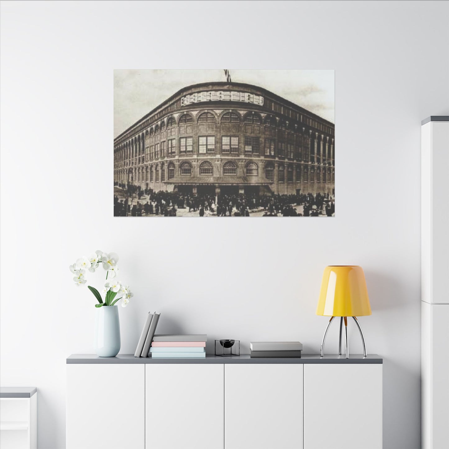 Nostalgic Ebbets Field Canvas Art Print