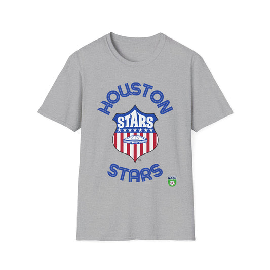 Houston Stars Unisex Softstyle T-Shirt - Old School Male 