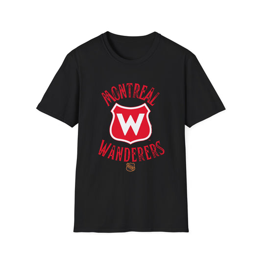 Montreal Wanderers Unisex Softstyle T-Shirt - Old School Male 