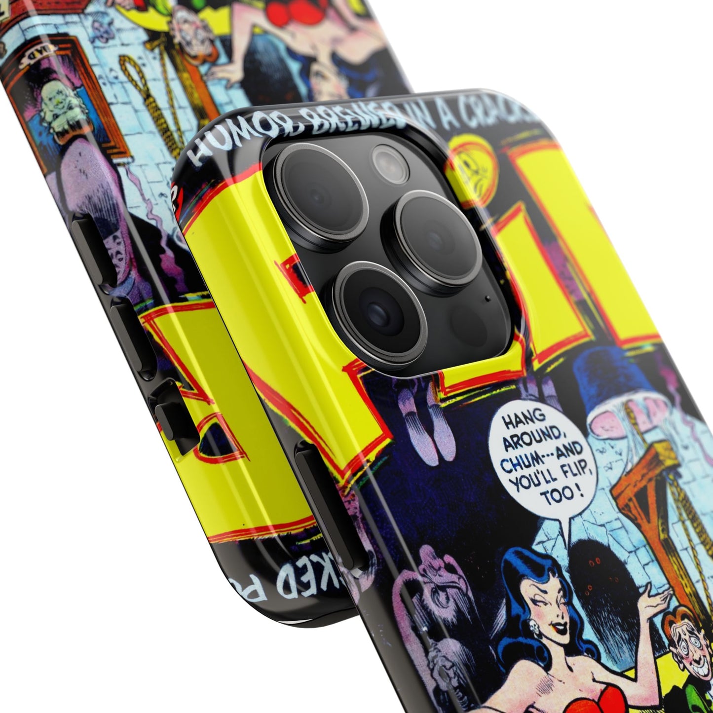 Vintage Comic Book Style Heavy-Duty Phone Cases