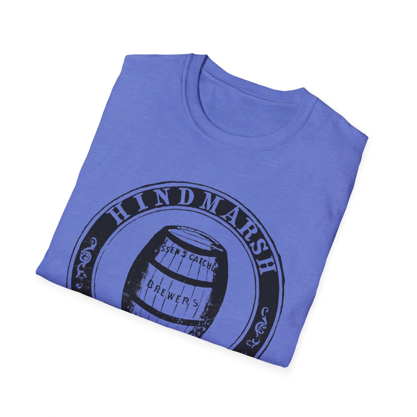 Vintage Hindmarsh Ales Unisex T-Shirt - 100% Cotton Softstyle Tee for Beer Lovers