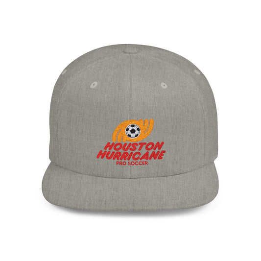 Houston Hurricane Retro NASL Soccer Team Snapback Hat - Old School Male 