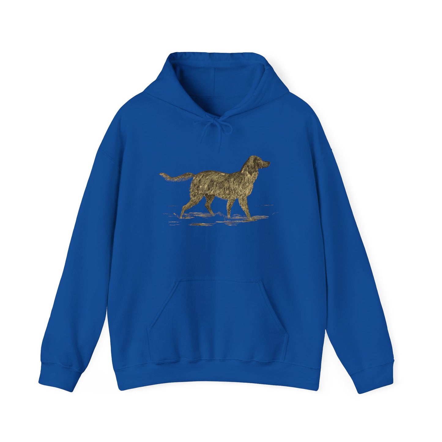 Cozy English Setter Hoodie for Dog Lovers - 50% Cotton, Adjustable Drawstring, Kangaroo Pocket