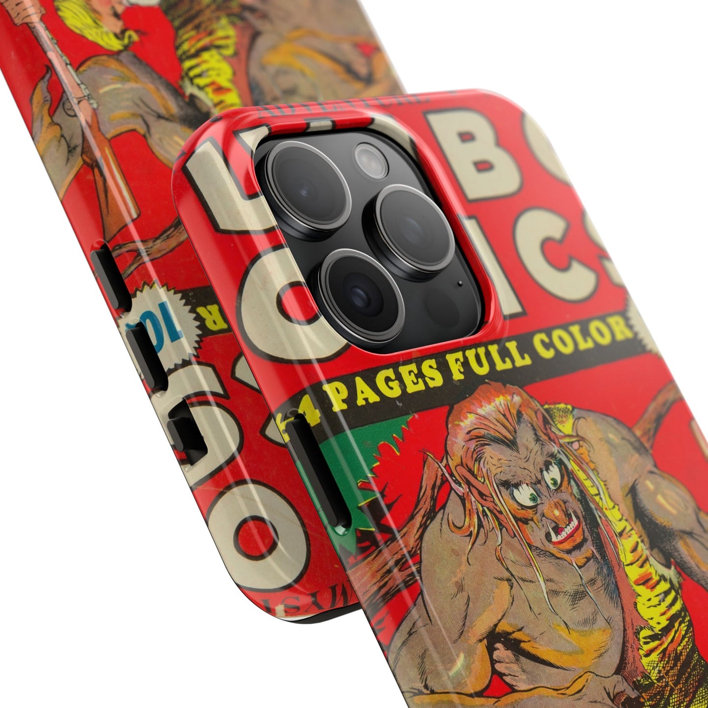 Vintage-Inspired Comic Book Tough Phone Cases