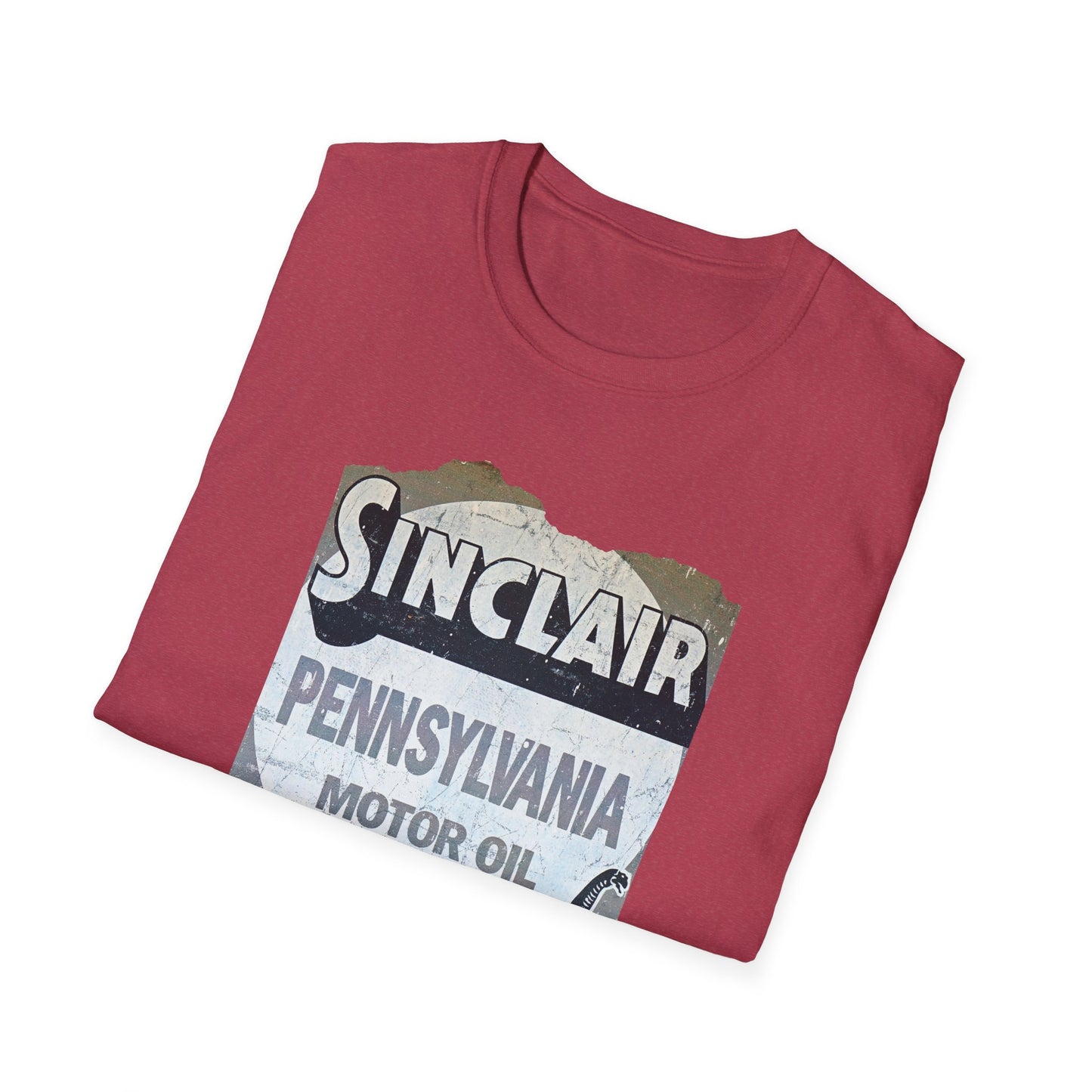 Retro Sinclair Oil Unisex Soft Cotton Tee