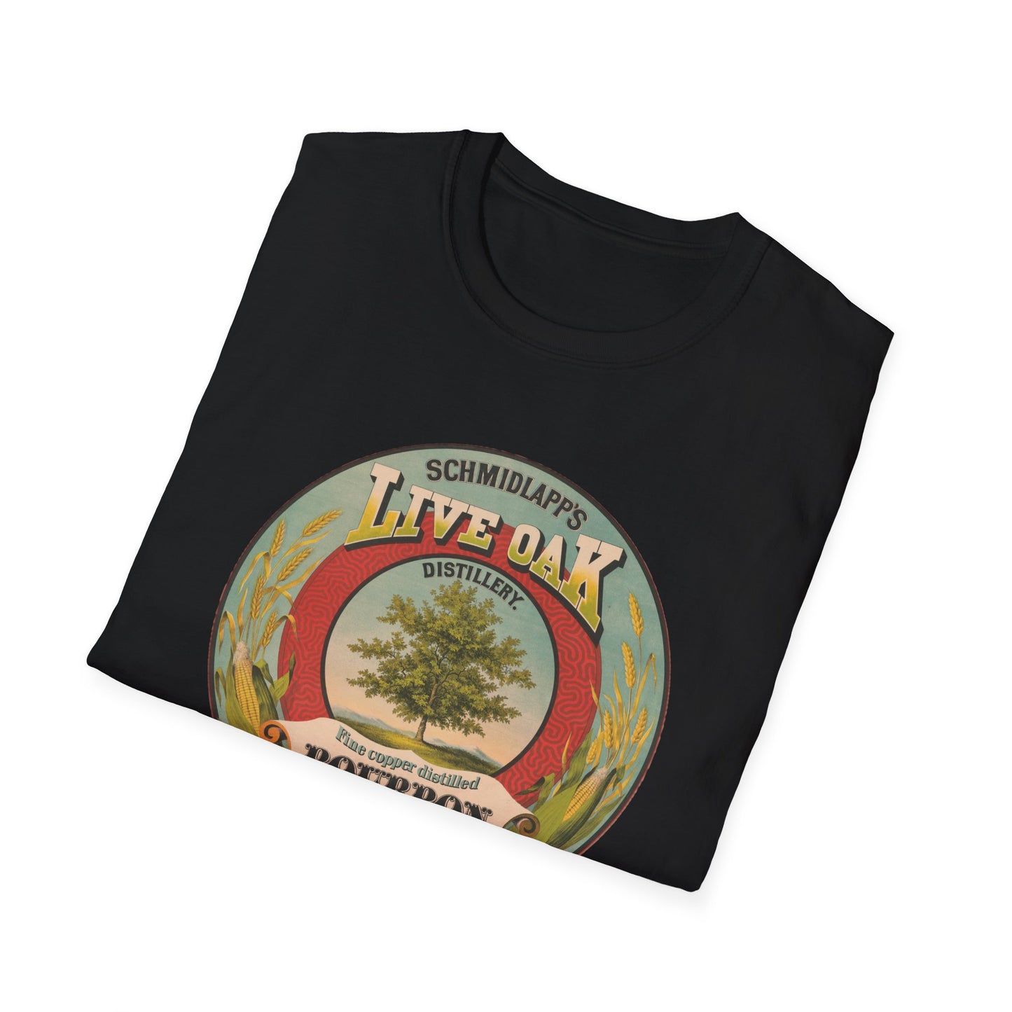 Vintage Live Oak Whiskey T-Shirt