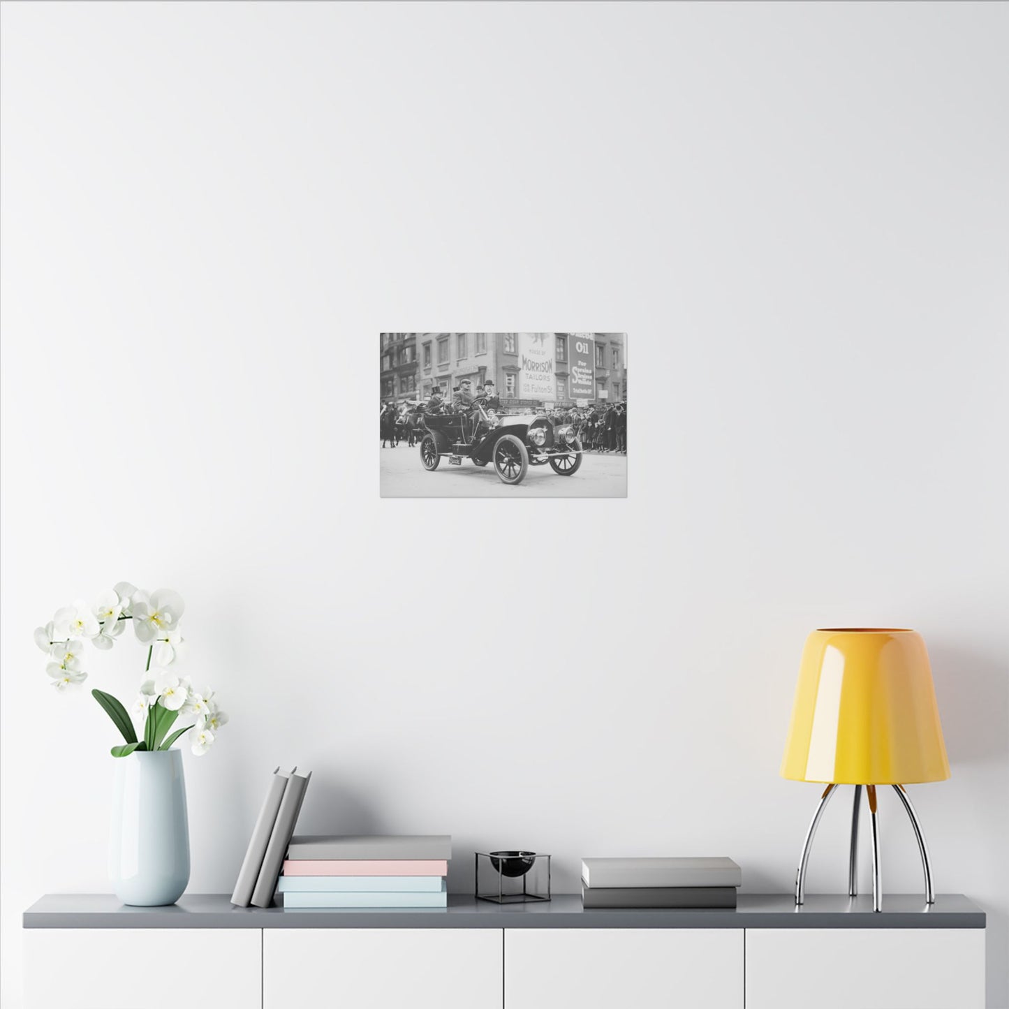 Vintage President Taft Arrival in NYC Canvas Print