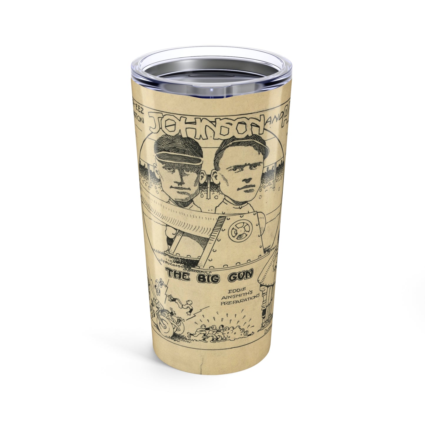 Retro Baseball Insulated Tumbler 20oz