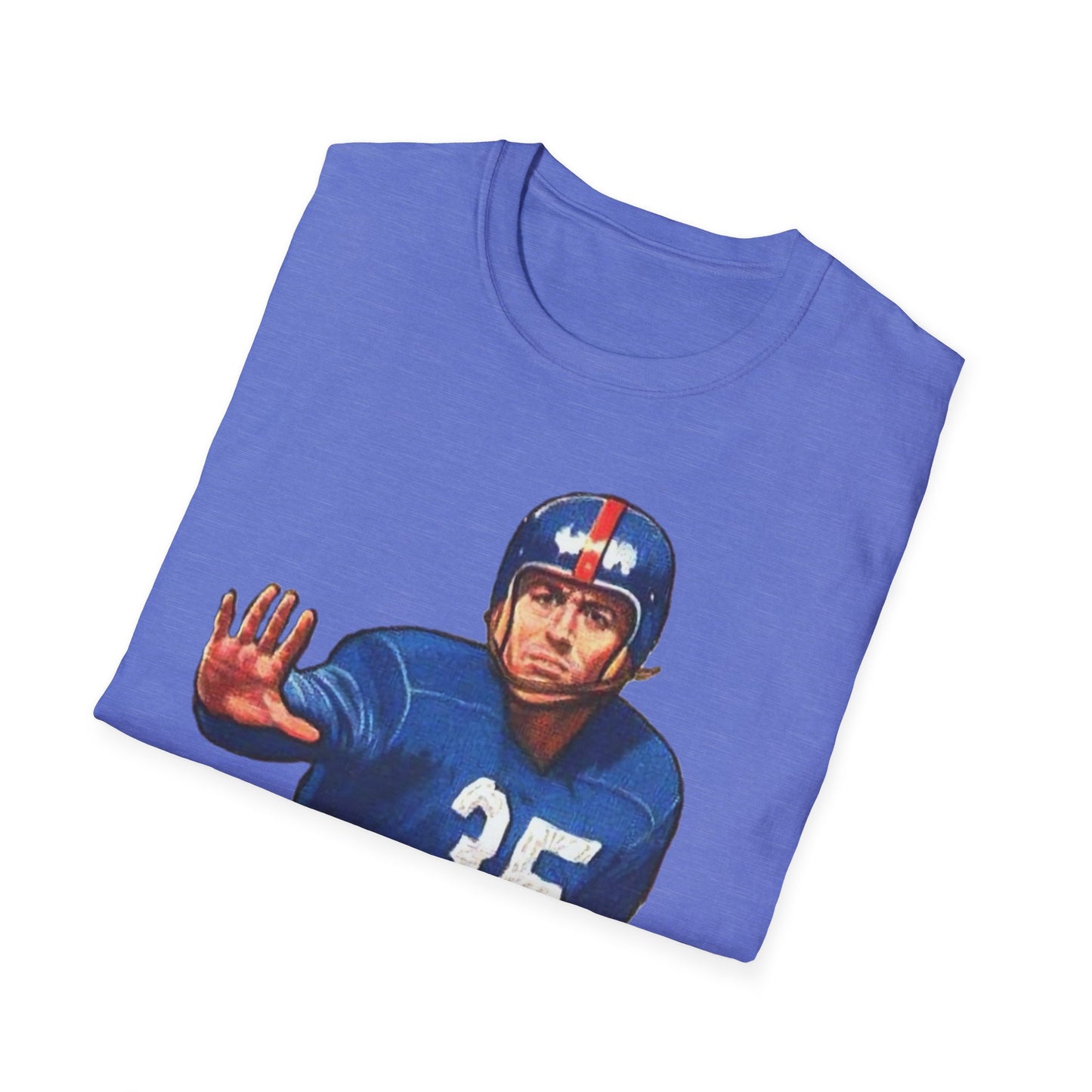 Retro Gene Roberts Football Star Unisex Softstyle Tee