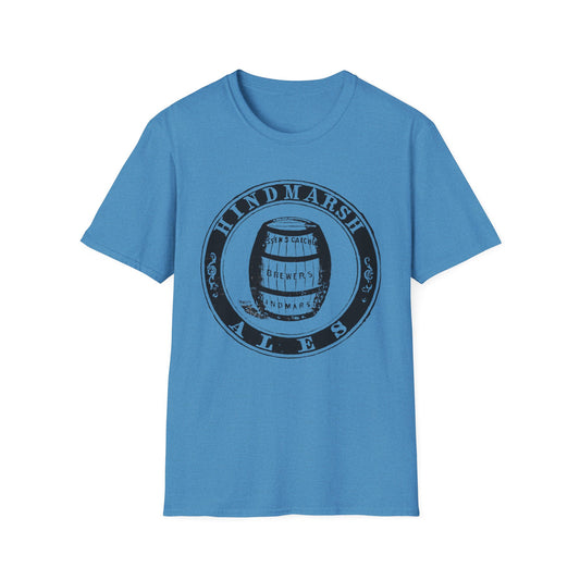 Vintage Hindmarsh Ales Unisex T-Shirt - 100% Cotton Softstyle Tee for Beer Lovers