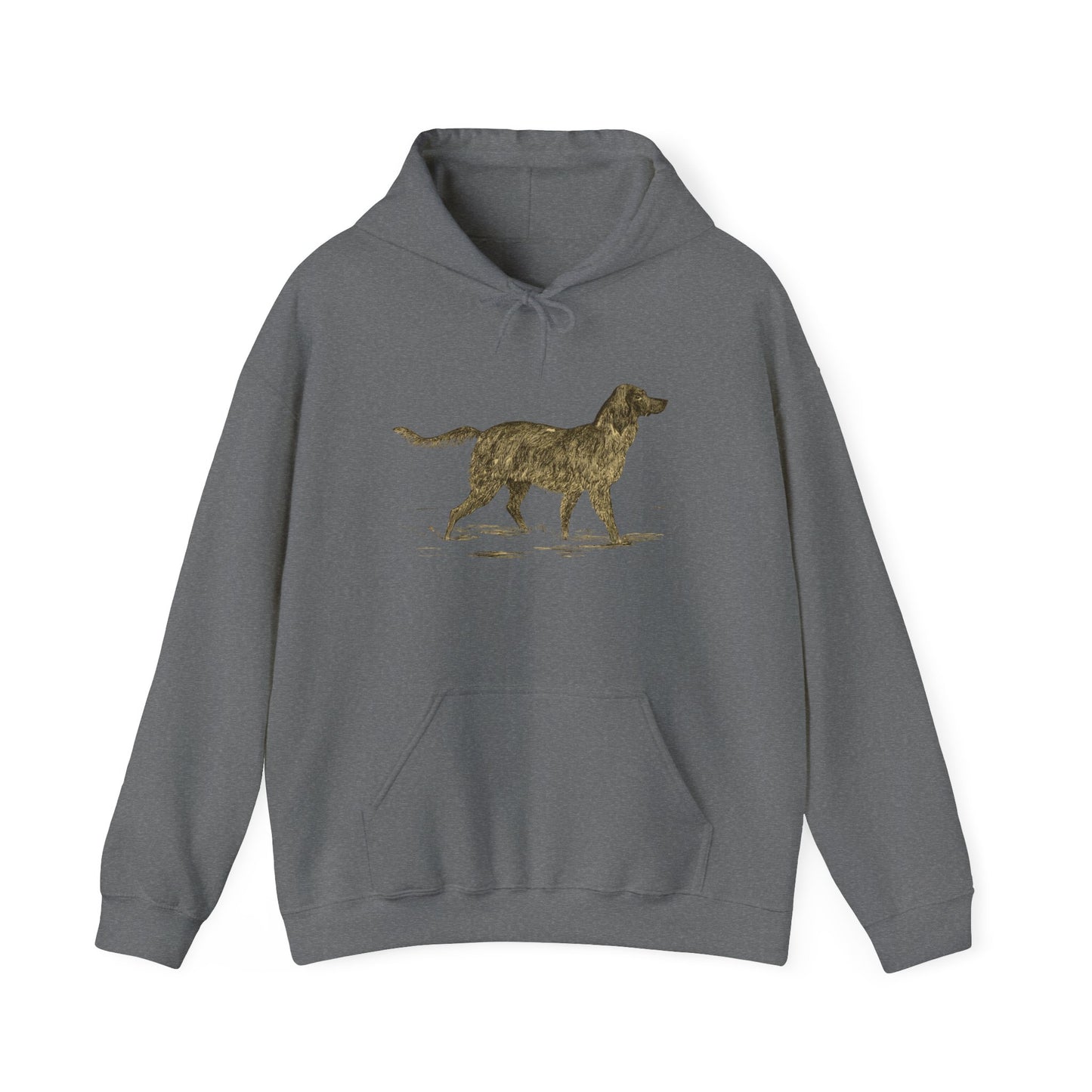 Cozy English Setter Hoodie for Dog Lovers - 50% Cotton, Adjustable Drawstring, Kangaroo Pocket