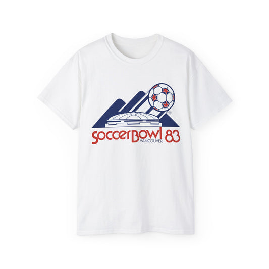 North American Soccer League Soccer Bowl 1983 Unisex Ultra Cotton Tee - Old School Male 