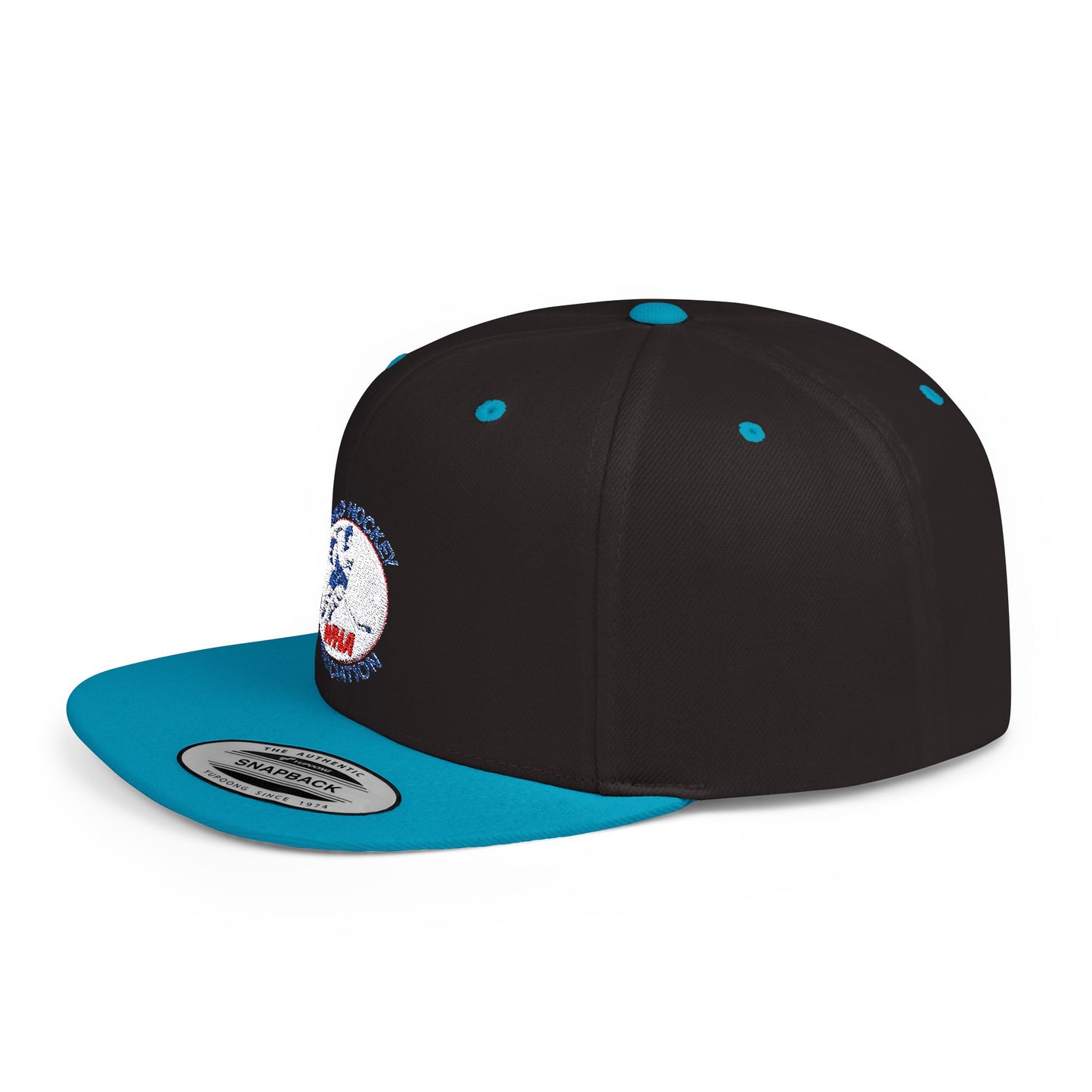 Retro World Hockey Association Logo SnapBack Hat