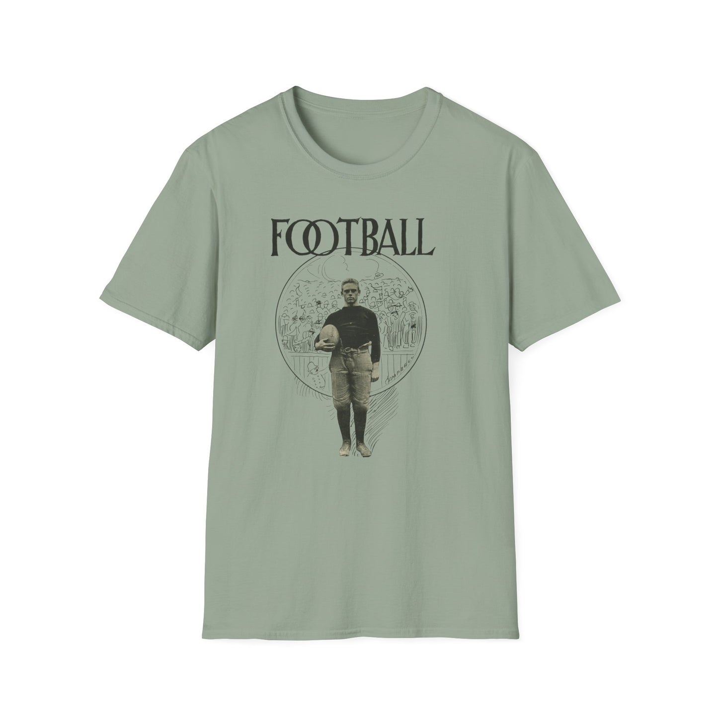 Score Big With Our Vintage Football Tee - Unisex Comfort For Game Day and Retro Vibes!